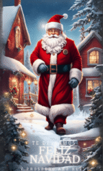 Forro Funda Para Puerta Navideña DESHOPING